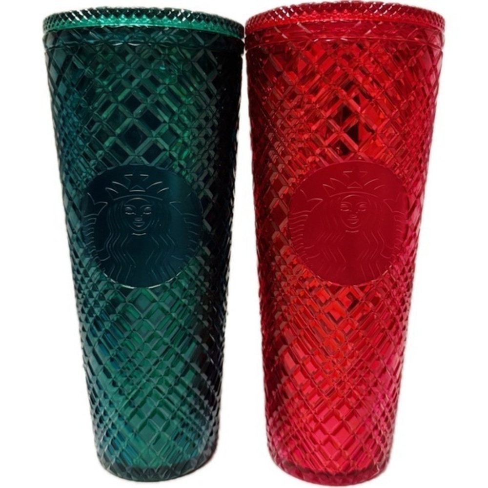 Starbucks Diamond Studded Tumble Bundle in Ruby and Emerald